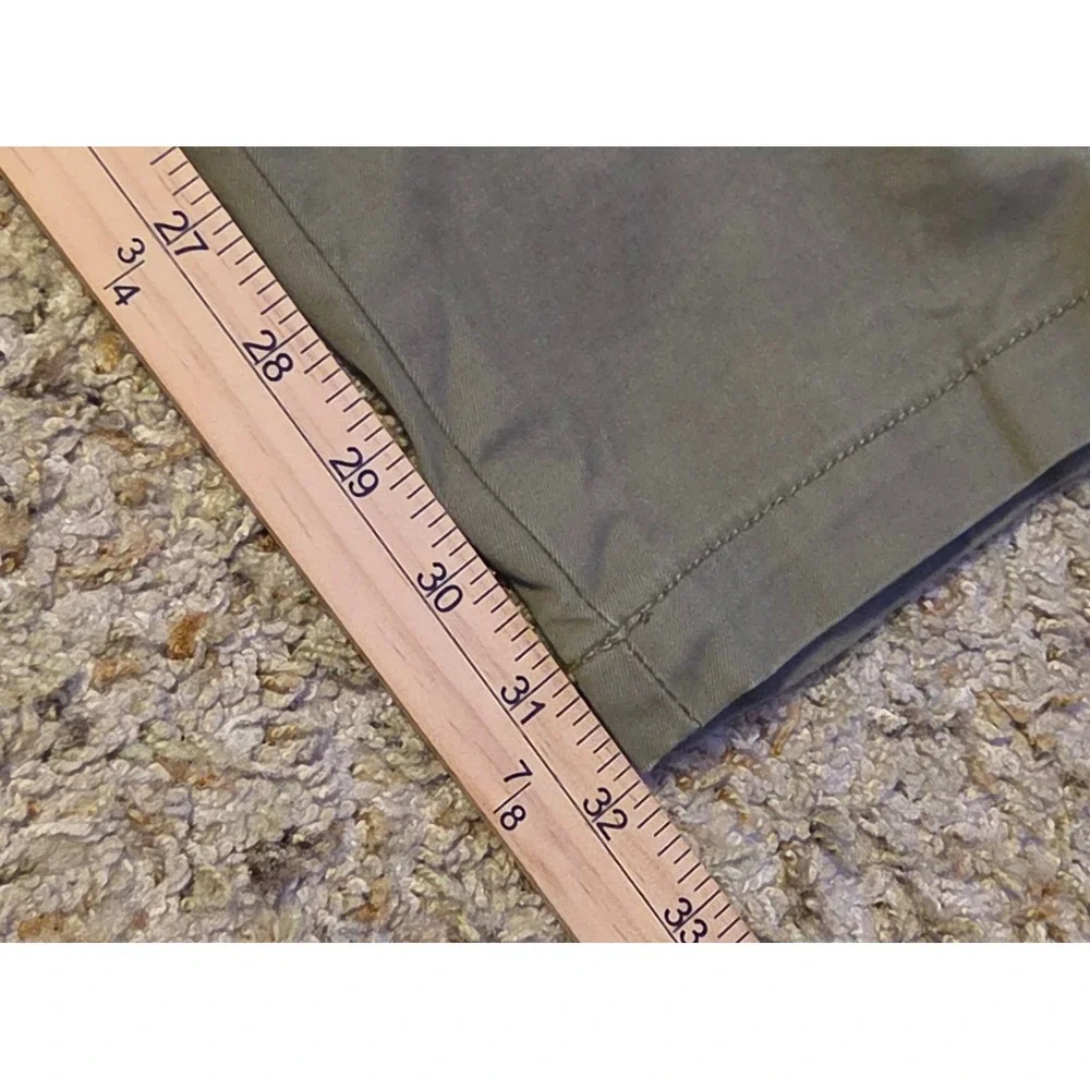 Banana Republic Slim Fit Lived-In‎ Chino Pants Mens Size 31x32 Green